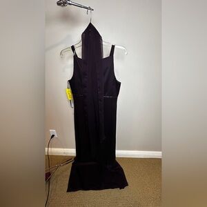 Cachet Basic Purple long Dress